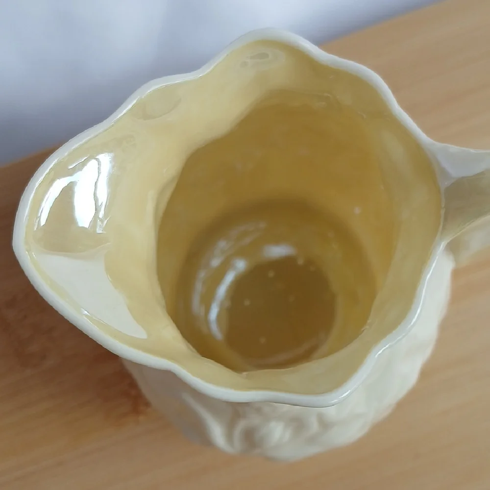 Vintage Belleek Porcelain Creamer Ireland